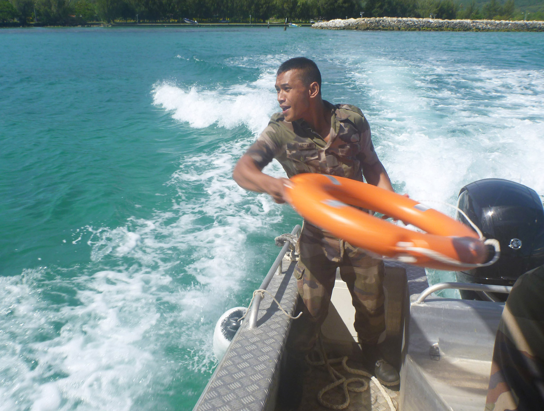 PLGN Exercice homme à la mer 1