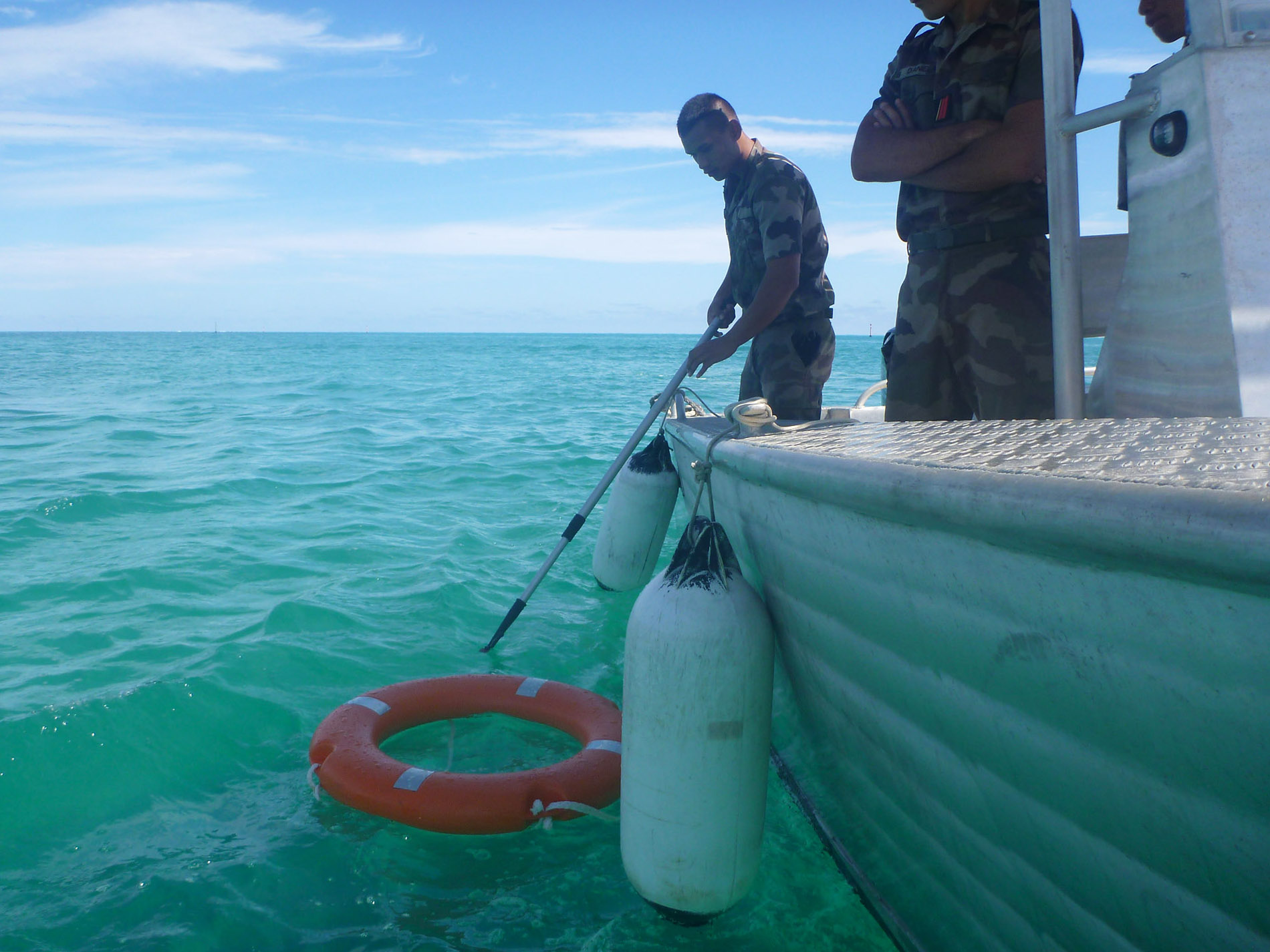 PLGN Exercice homme à la mer 2