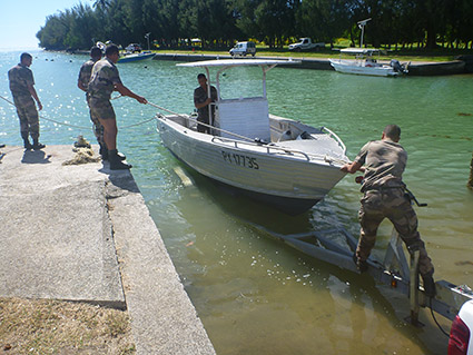 PLGN Mise à leau du bateau