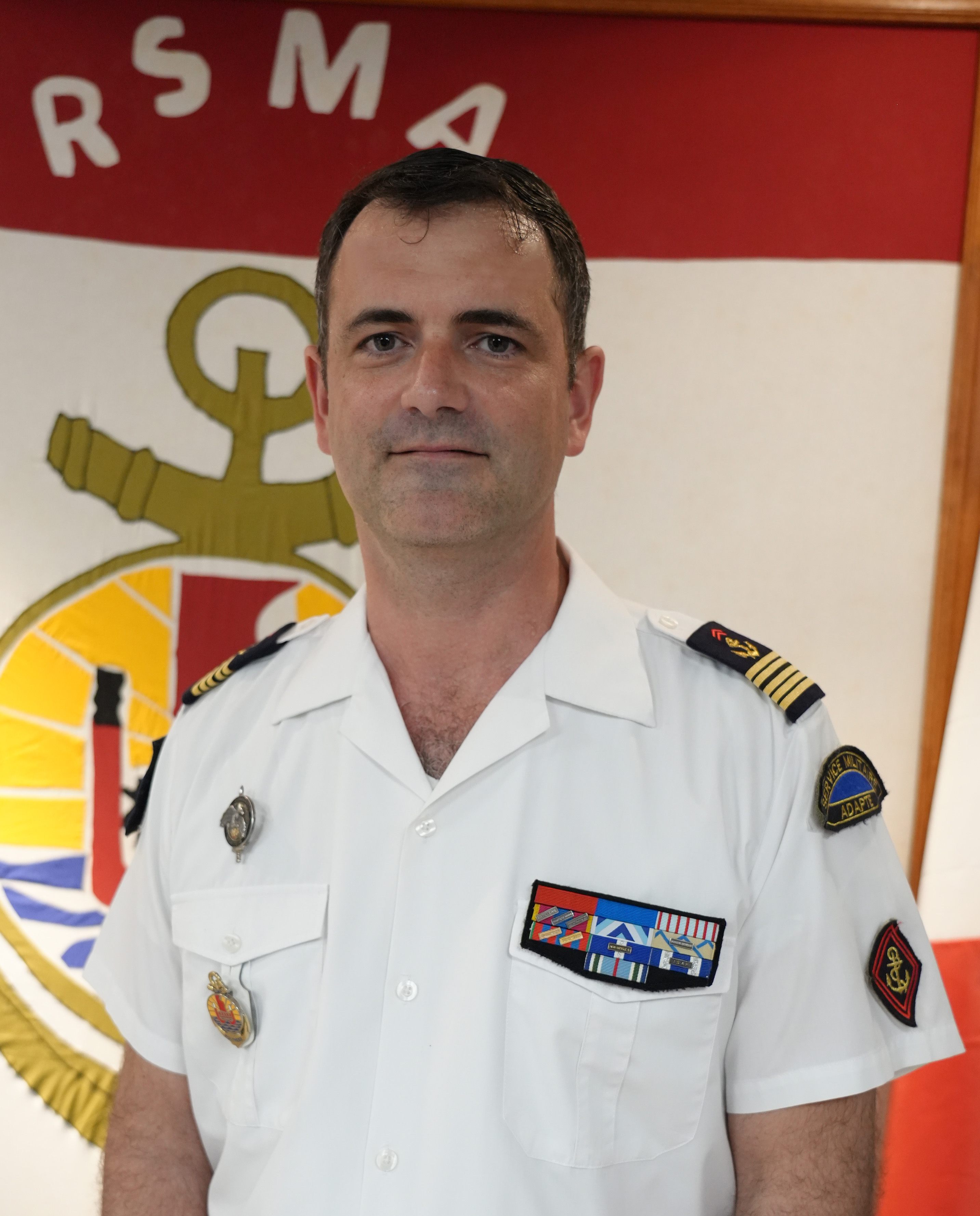 Colonel Fréderic GERLINGERL Chef de corps du Régiment du service militaire adapté de Polynésie française