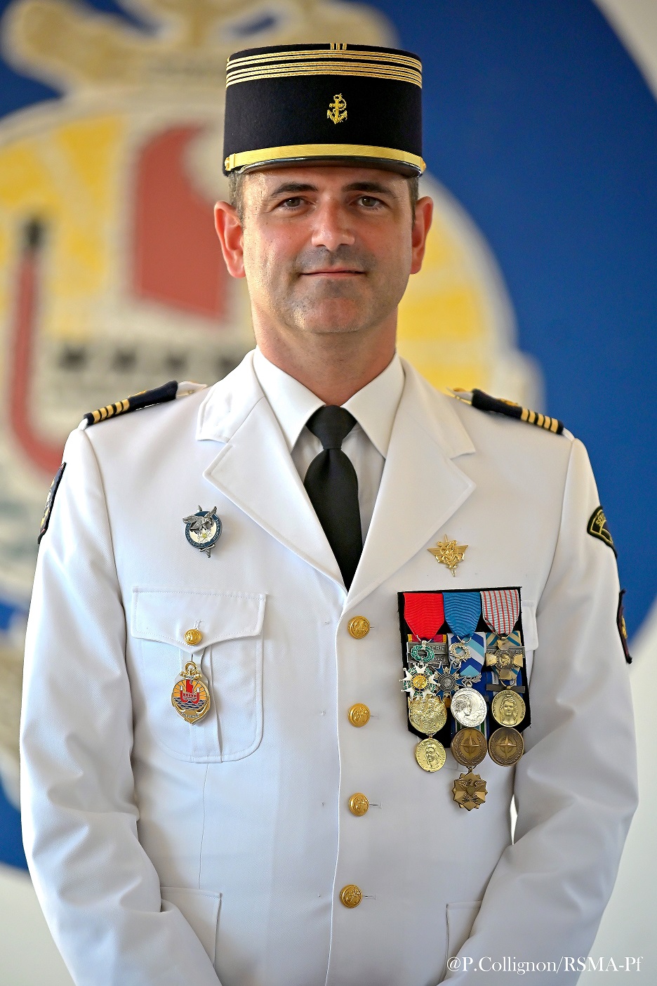 Colonel Fréderic GERLINGERL Chef de corps du Régiment du service militaire adapté de Polynésie française